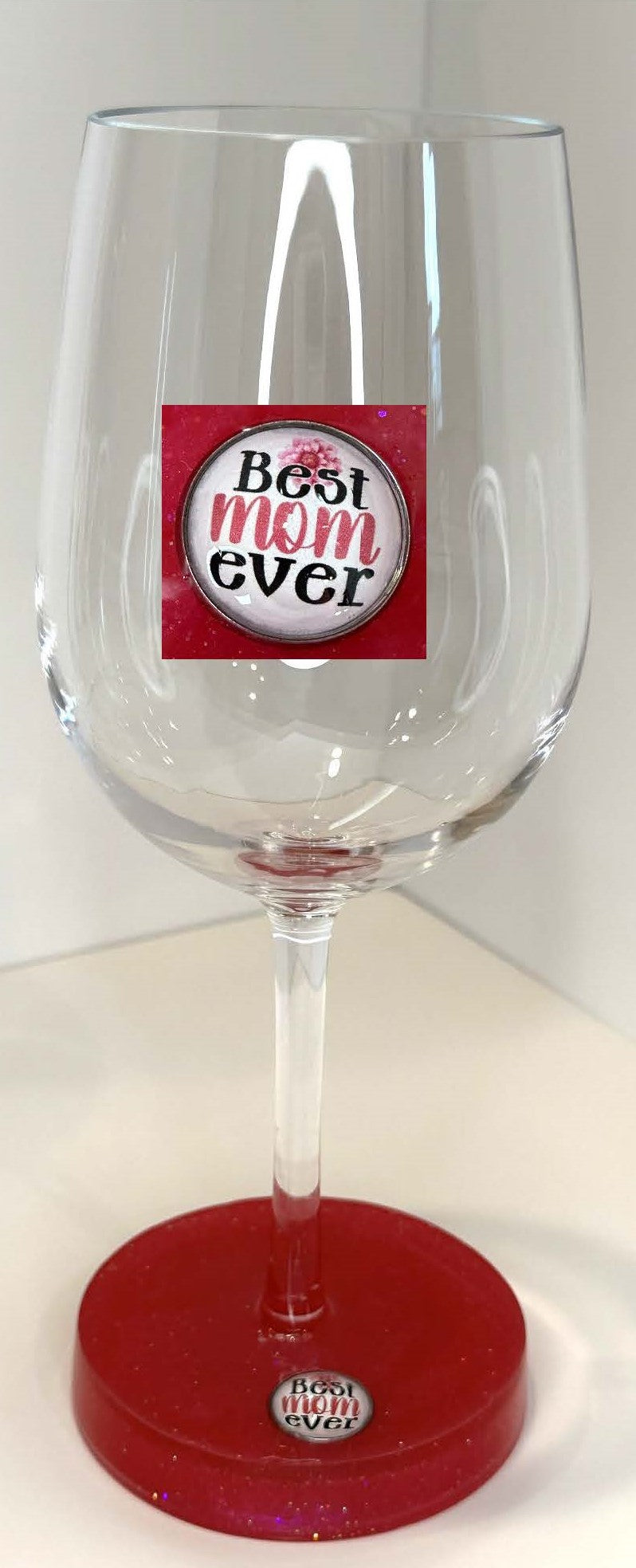 0008 Wine glass best mom