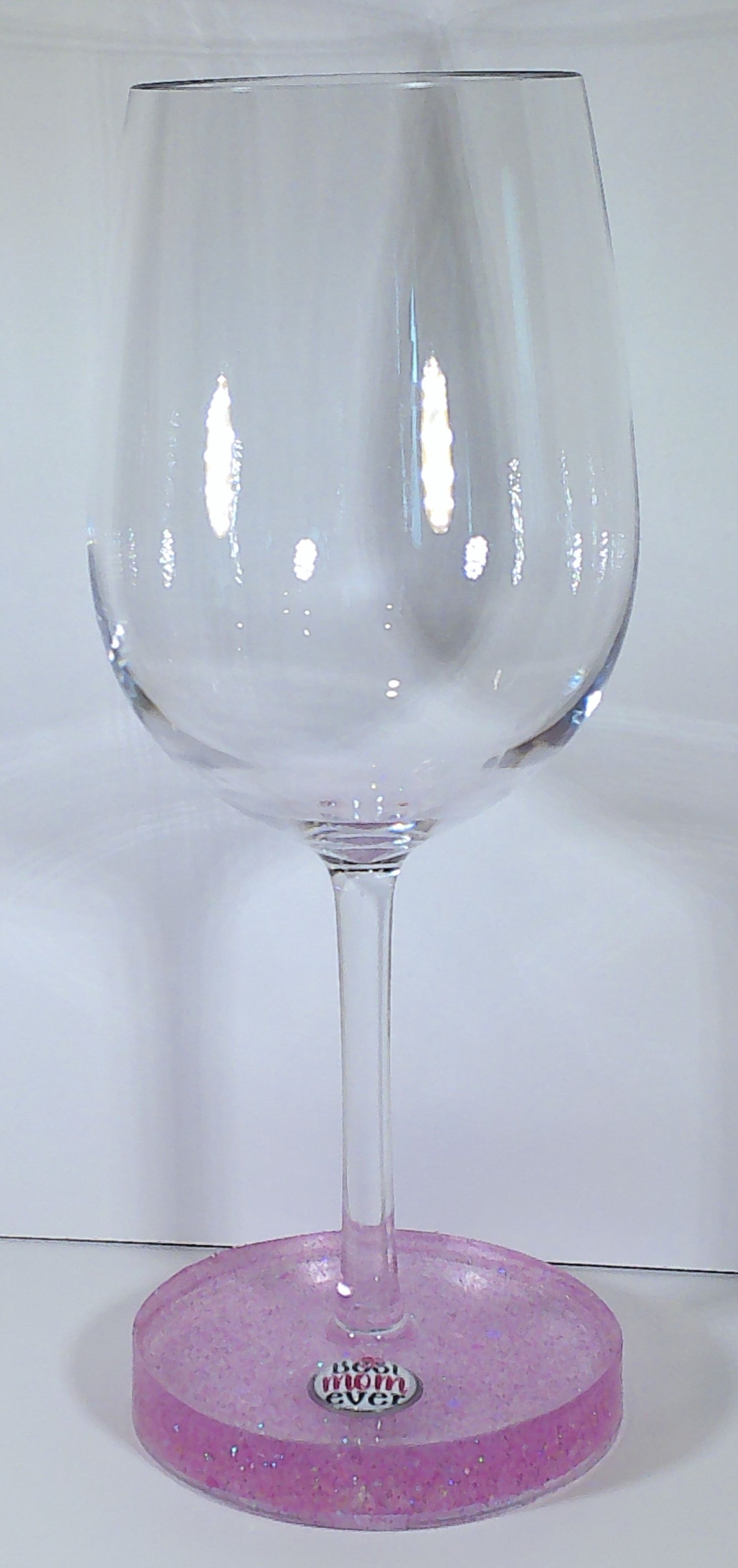 0091 Wine glass "Best Mom Ever"