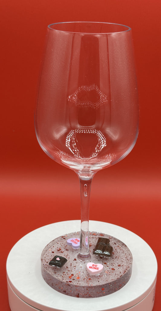 100 Wine glass Valentine's Day
