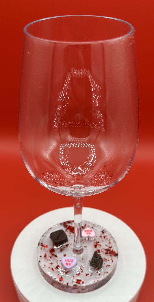 103 Wine glass Valentine's Day