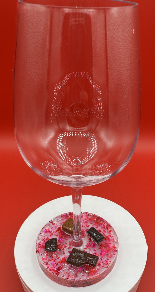 107 Wine glass Valentine's Day