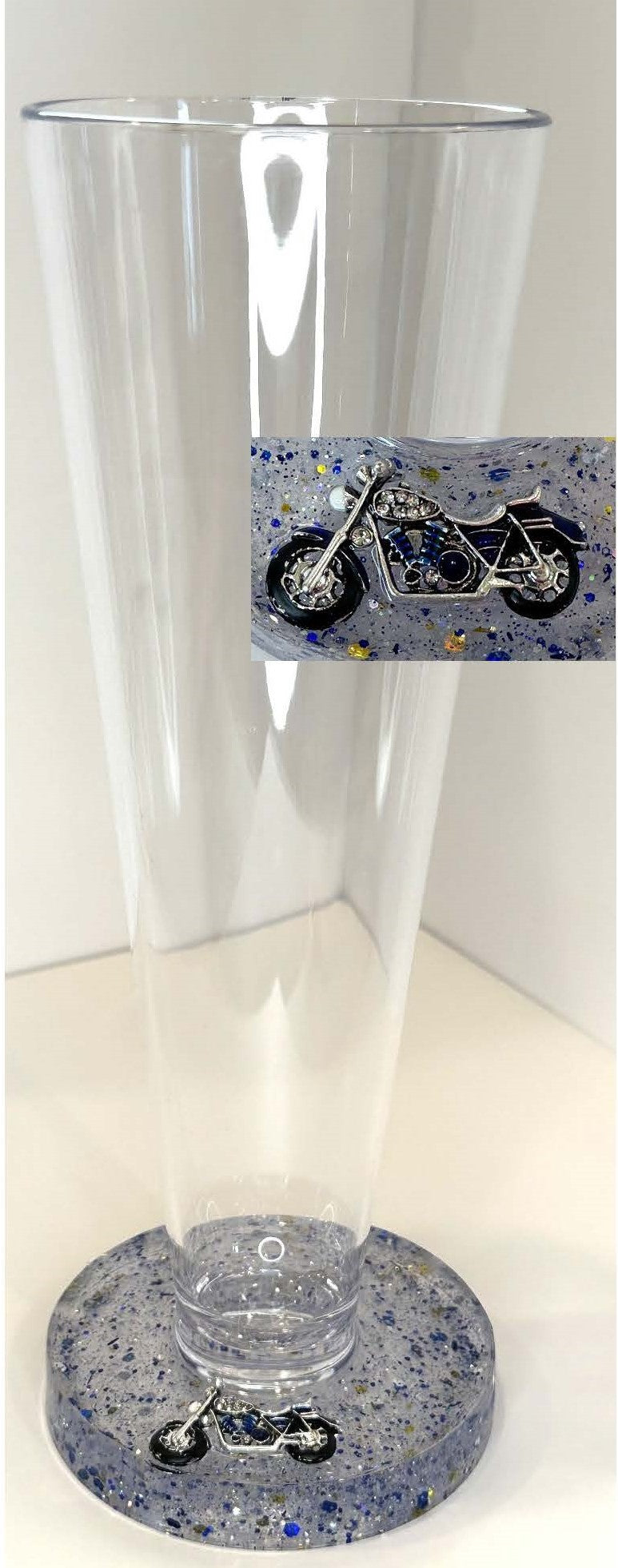 0003 Beer pilsner blue motorcycle